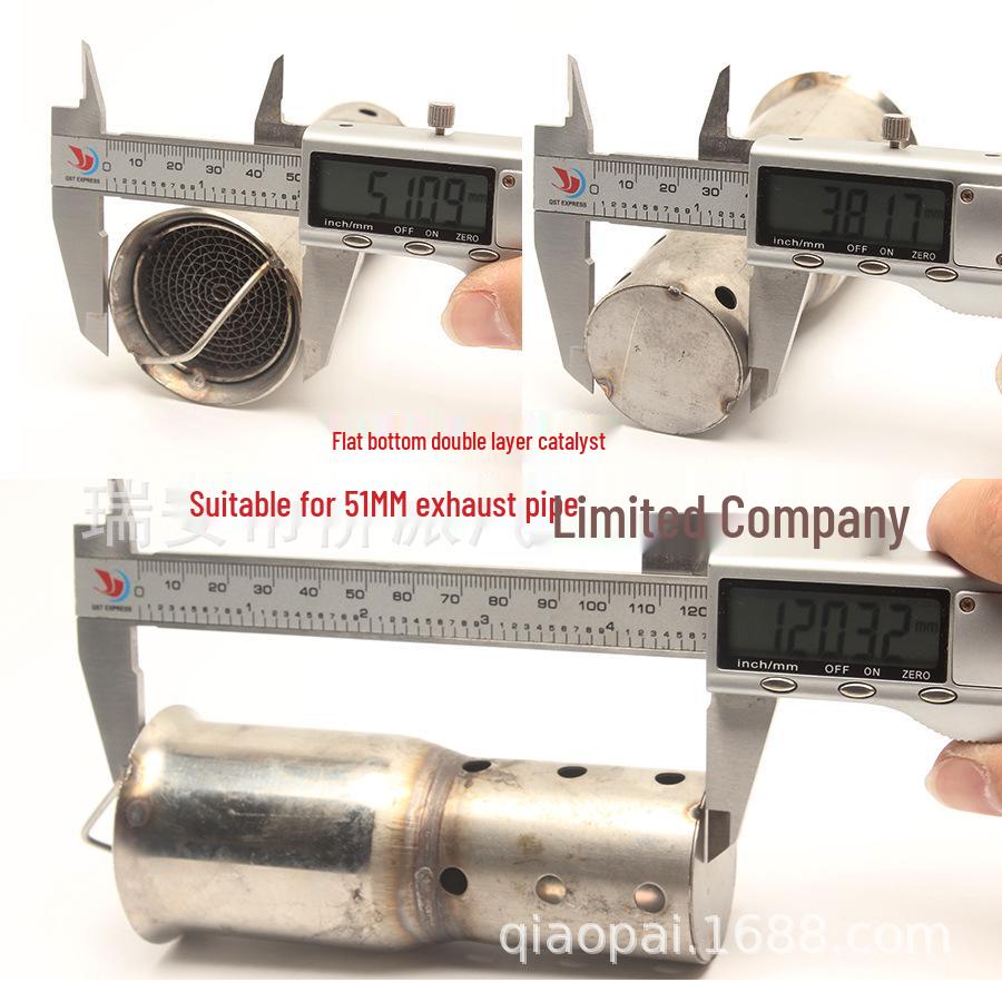 

Универсальный мотоциклетный глушитель из углеволокна для Ninja - Катализатор Scorpion MIVV Devil