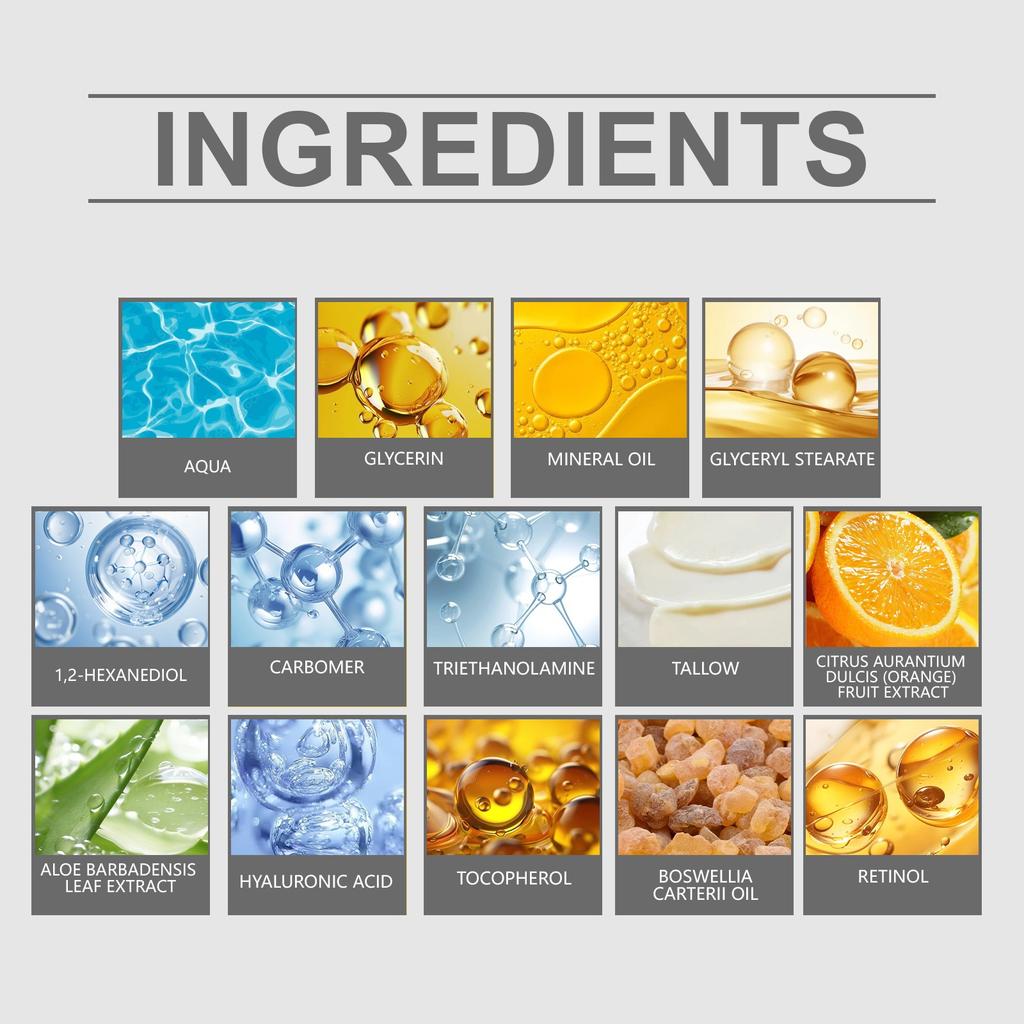 Tallow Cream Cowfat Face Cream Nourishes And Tender Skin, Repairs And Soothe The Face, Moisturize And Tighten The Skin  60g