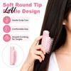 Frizz Control Hair Styling Tool 2-In-1 Spray Brush Scalp Massage Detangling Soft Bristle Comb Men Women Misting Brush for Dry Flyaway & Tangled