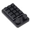12 Keys Keyboard with RGB Light  Knobs Type C  2.4G Wireless Blue Switch Keyboard Programming 