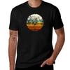 Vintage Retro Sun 60s 70s Minimalist Vaporwave Aesthetic Tshirt Christmas Casual Tee Shirt Tshirt