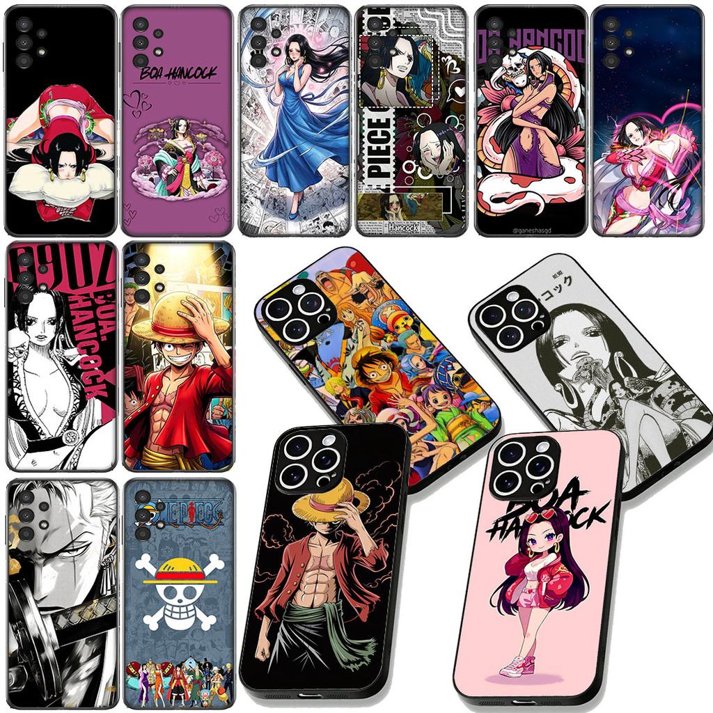 Boa Hancock Luffy Zoro ONE PIECES Phone Case for Motorola Moto Edge 70 60 Fusion NEO Pro G Stylus G56 G96 G52 G04 G05 20 Cover