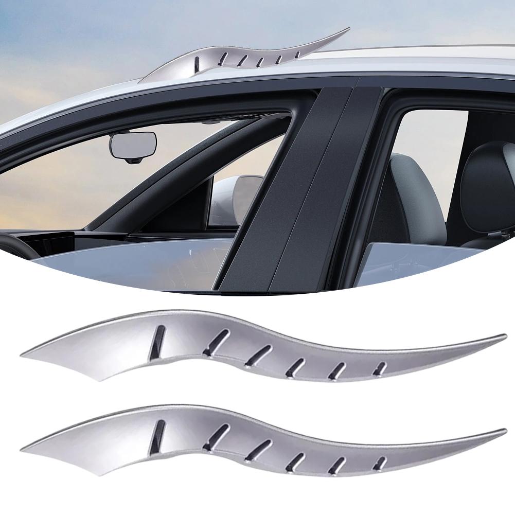 2PCS Car Roof Dragon Horn Modification Dragon Horn Shaped Car Exterior Decoration No-Drill Install Cool Cars Accessories