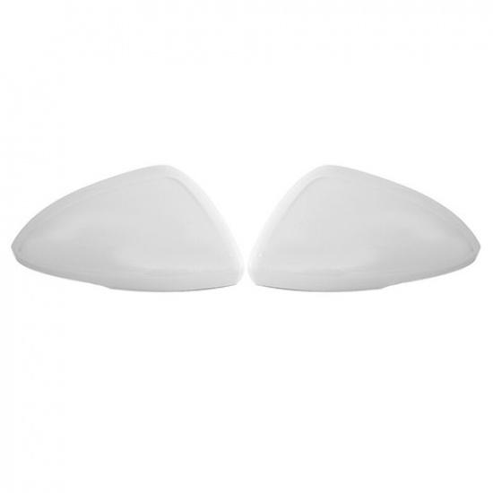 White  Side Rearview Mirror Cover Cap FOR Chevrolet Cruze 2017 2018  1Pair