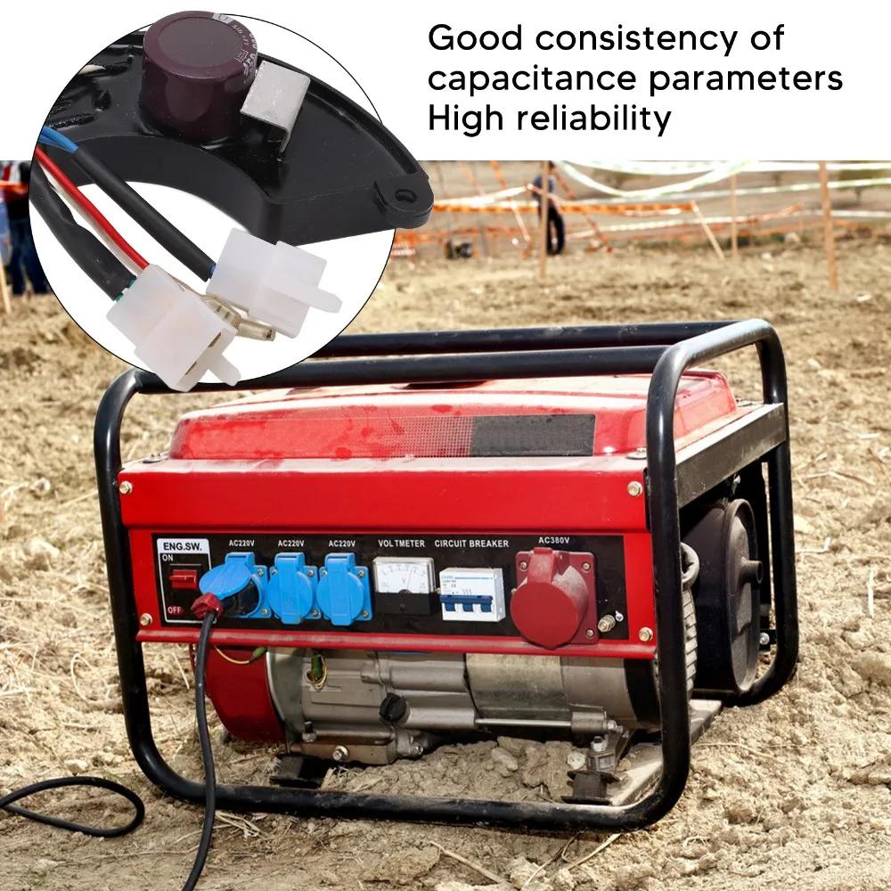 5-7,5 kW Automatischer Spannungsregler 3 Phasen 8 Drähte Halbmond-Stil Generator AVR Spannungsregler Gleichrichter Elektrische Systeme