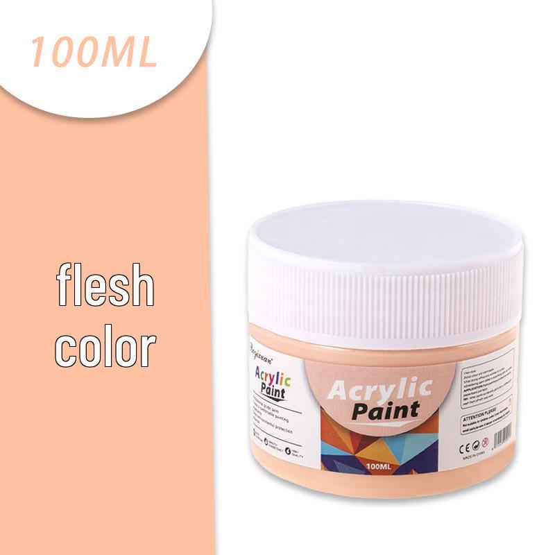 Boyi Xuan Pittura Gouache e Acrilica Ecologica, 250/500ml – Grande Capacità per Arte Murale Interna/Esterna.