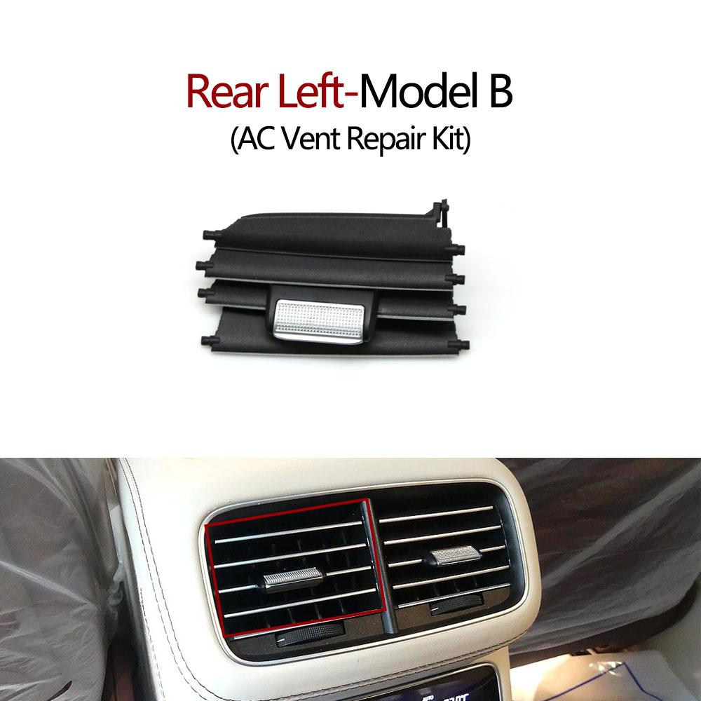 Car Rear Console Air Conditioner Air Outlet Grille AC Tab Clip Repair Kit Outer Frame For Mercedes Benz GLS GLE W167 2020-2025