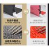Grey Non-slip Waterproof Door Mat Commercial Hotel Entrance Indoor Home Dirt-resistant Floor Rug