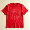 Minimal Mountain Sun Tee Simple Line Art Nature Graphic Tshirt Nature Lover Gift Tshirt Unisex Crewneck Cotton Short Sleeve
