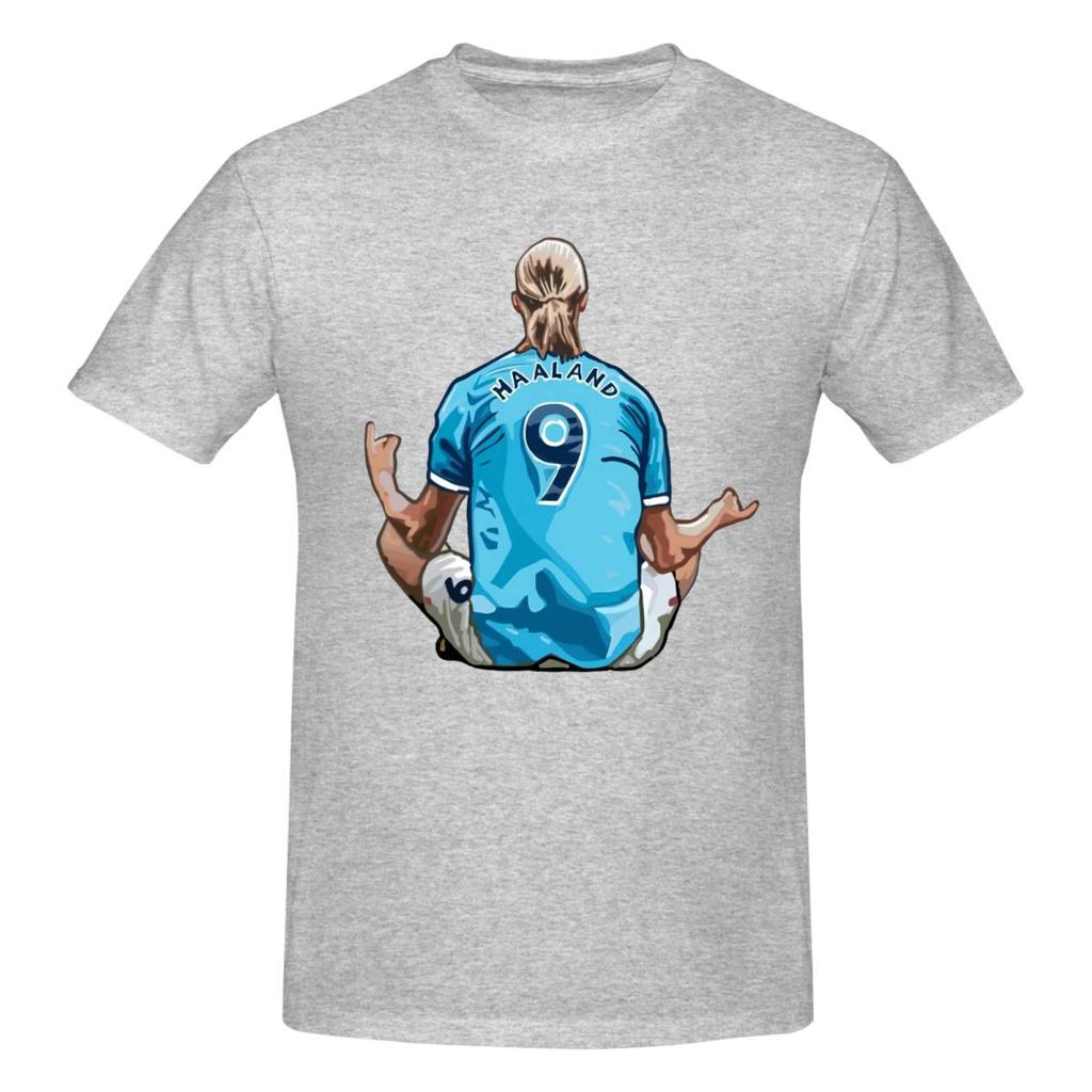 Erling Haaland Vintage T Shirts Graphic Y2k Anime Customized Tshirt For Unisex Wounisex Tops