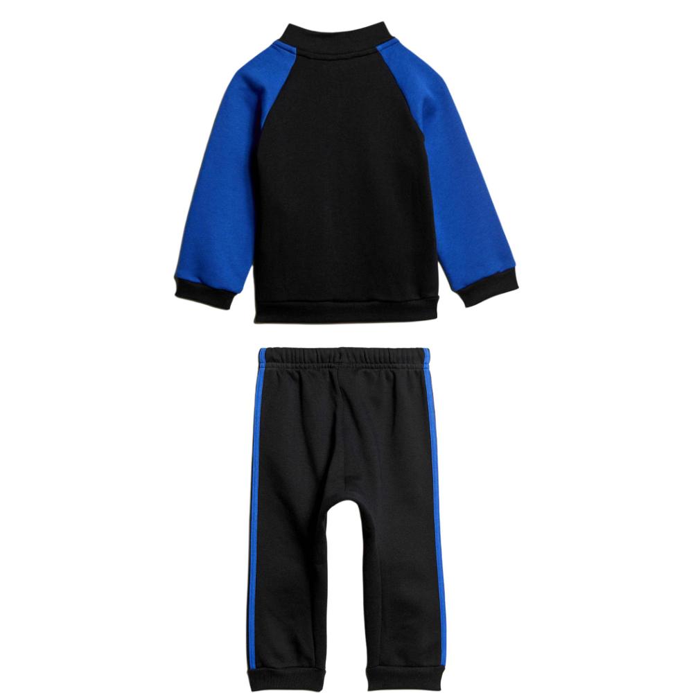 adidas Casual Sportswear Black/Blue Infant And Toddler ED1137
