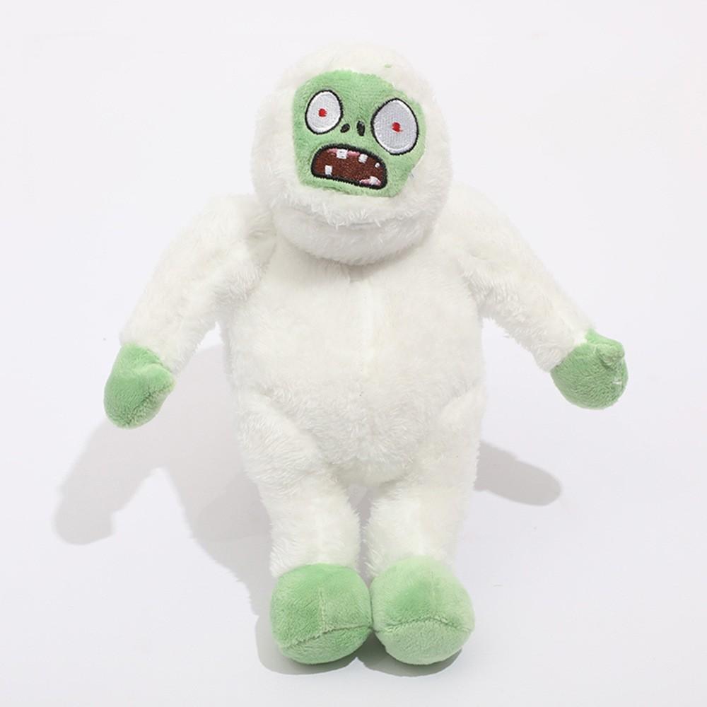 Plants Vs Zombies Sports Newspaper Roadblock Iron Bucket Zombie Plush Toy Doll For Kids And Collectors