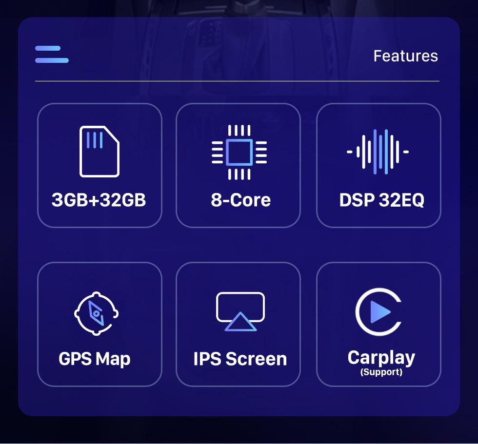 Wireless CarPlay Navigation for 2008-2015 Infiniti G37, G25, G35 GX