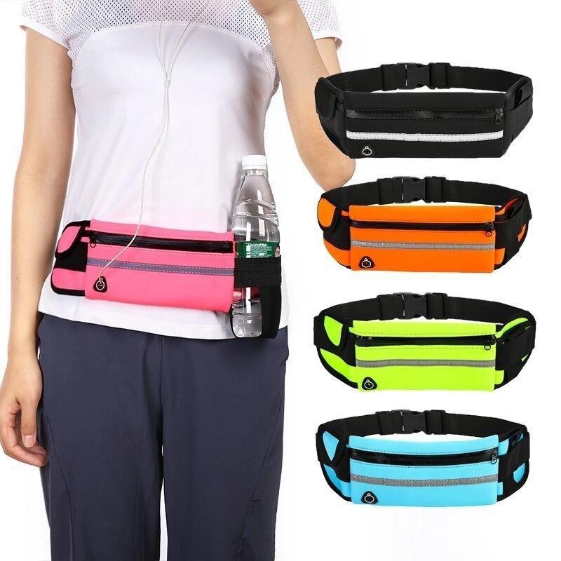 1Pc  Waterproof Sports Waist Bag, Dedicated Close-Fitting Waist Pack For Running And Cycling, Multifunctional Portable