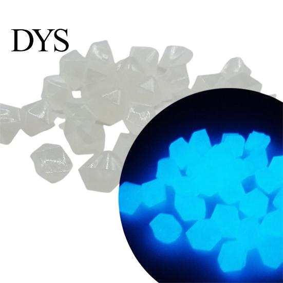 Garden Pebbles 100Pcs Decorative Colorful Glow in Dark Aquarium Landscaping Stones 14mm Luminous Courtyard Paving Natural Crystals Rocks Decoration