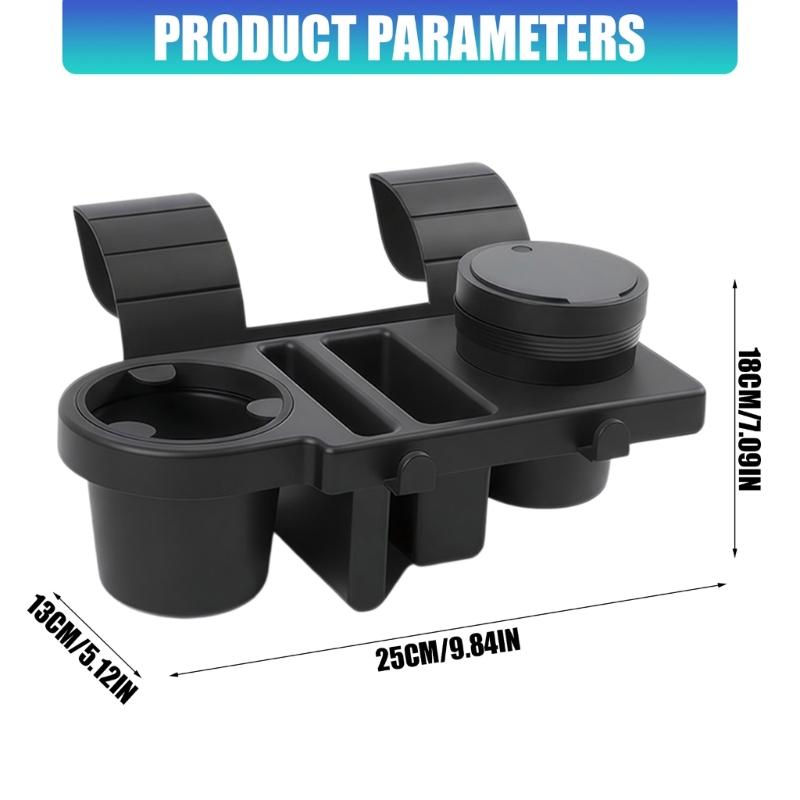 Universal Car Door Organizer With Large Storage Space For Phone Cups And Accessories Hanging Mount Auto Interior Accessory