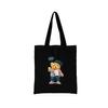 Women Shopping Bag All-match Bear Series Handbag Foldable Reusable Cloth Shopper Harajuku Style Bag Student Canvas Tote Bag