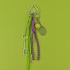 Fashionable Tennis Pendant Of Bag Charms Keychains Y2k Contrast Color Rope Lovers Accessories Birthday Gift Wholesale