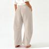 Women's Casual Sweatpants with Drawstring Elastic Waist, Wide Leg and Pockets for Everyday Wear