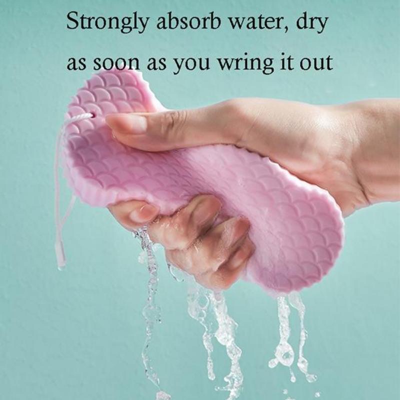 Magischer Schwamm, Badeschwamm, Körper, abgestorbene Hautzellen entfernen, Peeling, Massagegerät, Reinigung, Duschbürste, Peeling – Badezimmerzubehör