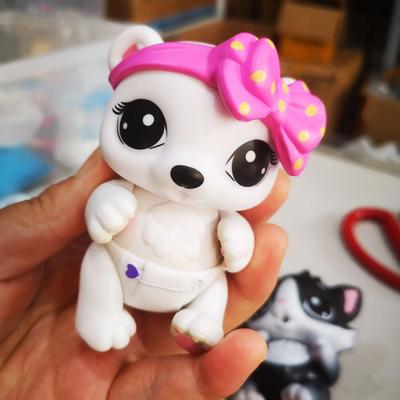 1pcs Original Many Jo Cute Toys Lovely Pet Shop Animal Pet Cute Little Bear Pet Action Figure Littlest Dolls Gift Girl Toy