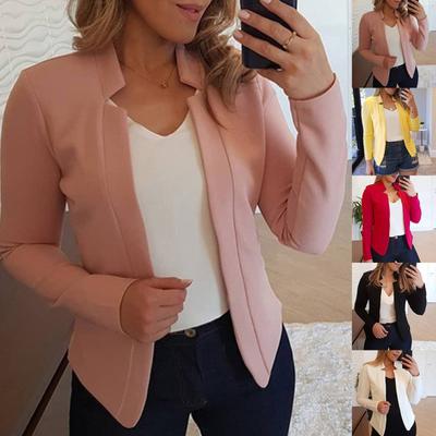 Kabát Öltöny Plus Size Mindenhez illő Poliészter Üzleti Kabát Öltöny Irodába