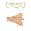 All Kinds of Wooden Track Accessories Beech Wood Railway Toys Fit For Brand Wooden Train Tracks Education Toys For Children