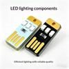 5Pcs Book Light Mini Night Lighting 2835Smd Book Lamp Bulb 5V 0.2W Led Usb Light For Power Bank Computer Laptop