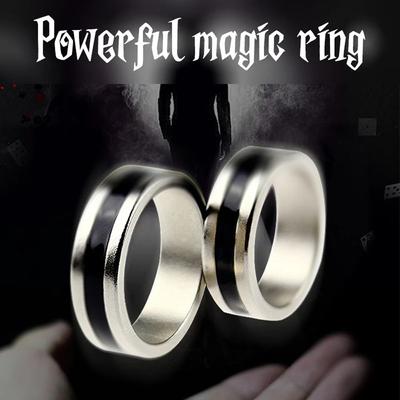 Decoración de Dedo Imán Fuerte Anillo Pk Anillo de Mago Mágico Anillo Mágico Accesorios Anillo de Imán Mágico