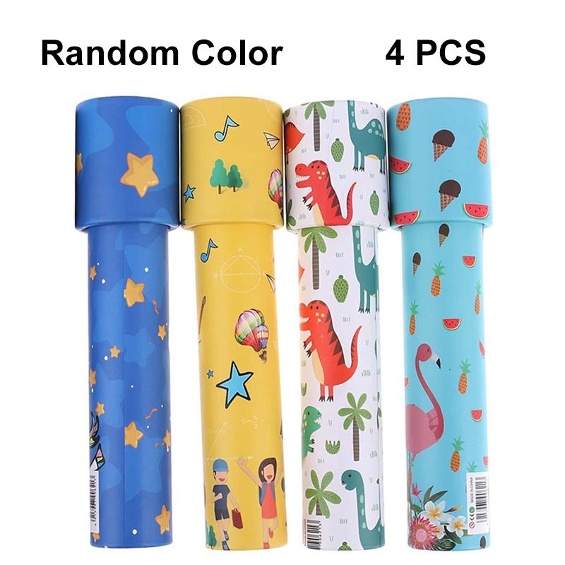 

Non-Toxic 3Pcs Random Color Sending Kaleidoscope Rotating Magic Classic Educational Toys Classic Nostalgia Ever-Changing Games Children
