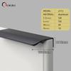 Oukali Hot Sales Modern Furniture Cabinet Handle Kitchen Wardrobe Aluminum Alloy Matt Black Canceal Pull Handles