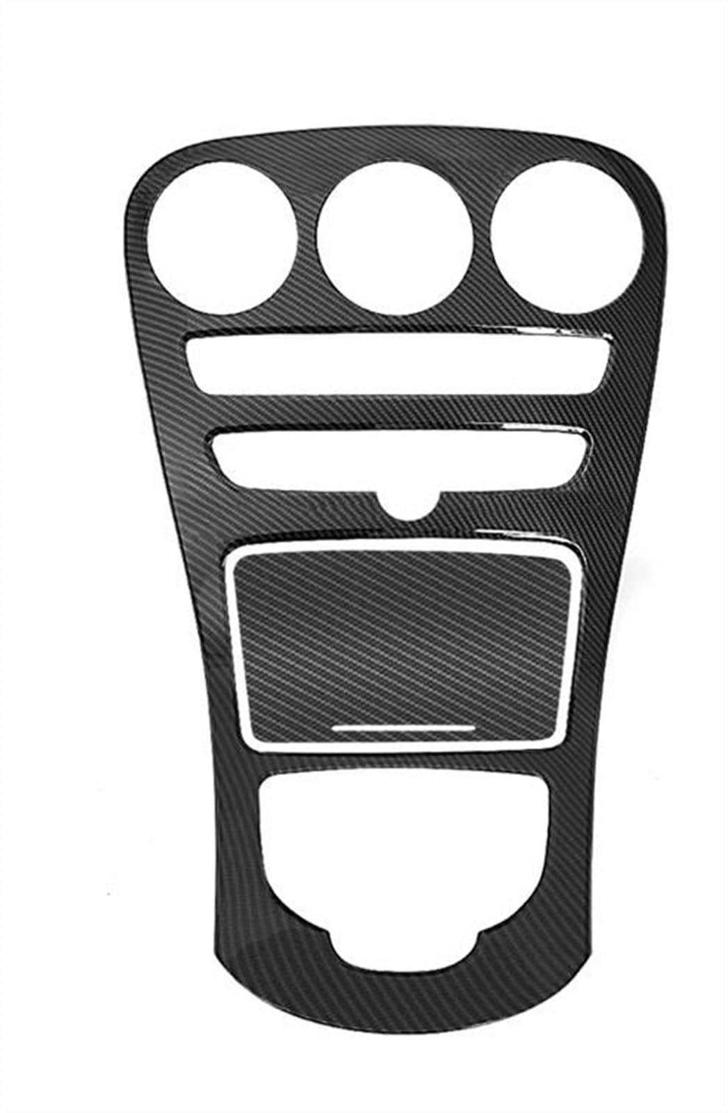 

Console Garnish C Class W205 C180L X253 Car Center Console Panel Decoration Cover Trim Interior Panel (Size : With clock) With clock