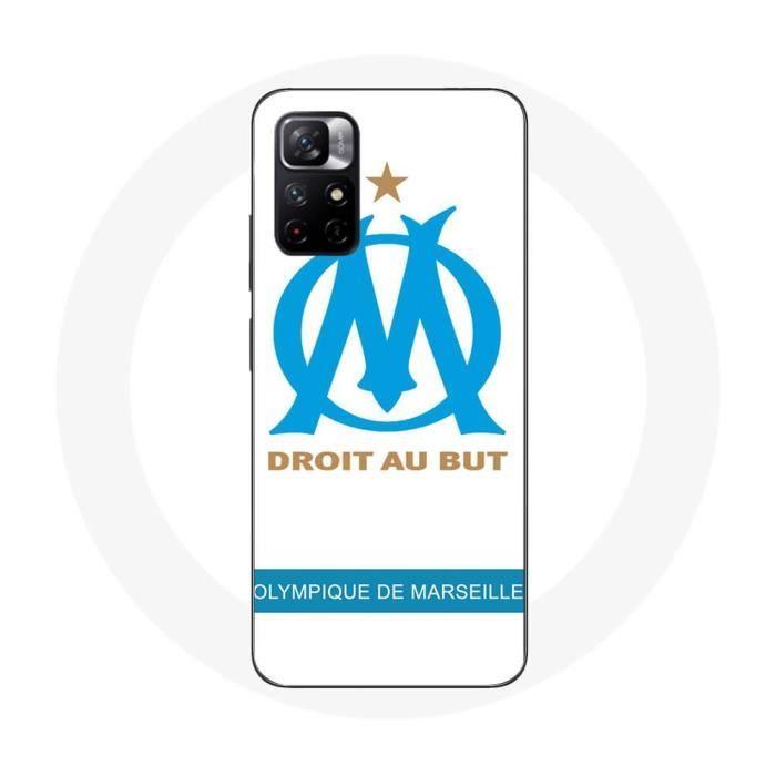 Case - Maniacase - Redmi Note 11 5G - OM Olympique De Marseille Logo - Soft - Black/White