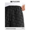 Peacebird Men's All-over Print Loose Straight Athletic Shorts