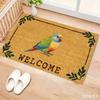 Country Rooster Entryway Welcome Mat Cute Chicken Area Rug Non-Slip Floor Carpet for Home Farmhouse Corridor Doormat