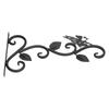 Black Hanging Plant Bracket Iron Garden Hanger Multi-purpose Wall Hook  Home Wall