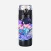 New Anime K-Pop Demon Hunters Printed 400Ml Water Bottle Thermos Cup Portable Stainless Steel Leak Proof Camping Water Cup Kid Gifts