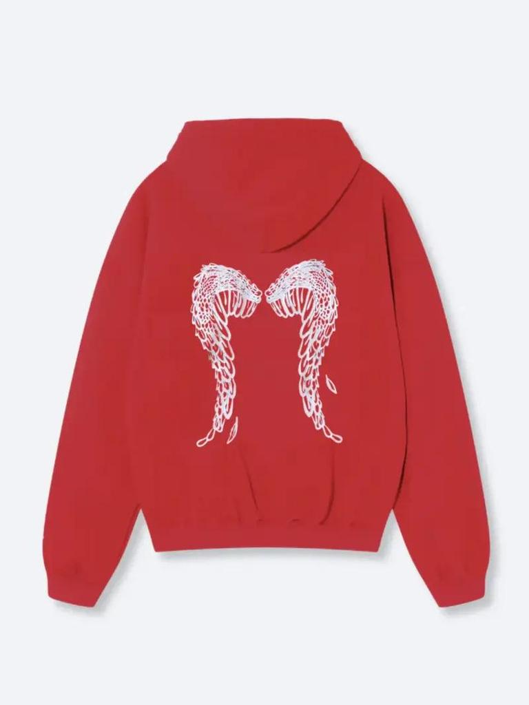 2026 Women's European & American Long Sleeve Printed Pullover Hoodie, Sizes S-5XL