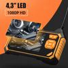 INSPECTION CAMERA ENDOSCOPE SPLIT SCREEN 8 LED 32GB mSD IP67 5m 5.5mm