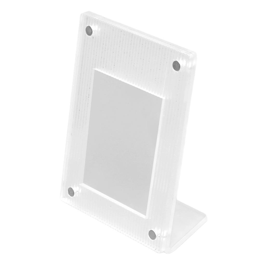 Picture Frame Clear Acrylic Magnetic Universal 3 Inch Photo Frame for Card Movie Ticket
