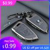 Nuova Custodia Guscio in Pelle per Chiave Intelligente da Auto per BMW X1 X3 X4 X5 X6 F15 F16 G30 Serie 3 5 7 G11 F48 Portachiavi Accessorio