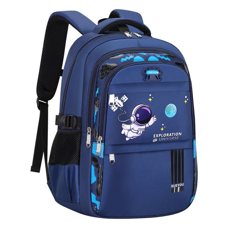 Cartable Élèves École Primaire 1-3-9e Année Enfants Grande Capacité Haute Valeur Ins Léger Sac à Dos Espace Garçon Sac à Dos