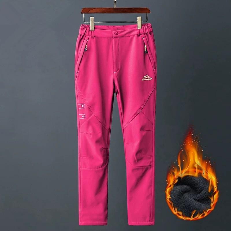 Men s Winter Waterproof Softshell Ski Pants - Windproof, Warm, Outdoor Sports  Mountaineering Wear M