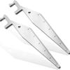 Multi-Use Door Entry Tool 2 Pack – Stainless & Spring Steel Rescue EDC Tool With Hook Design And 4.5 Inch Ruler, Compact Hand Tool