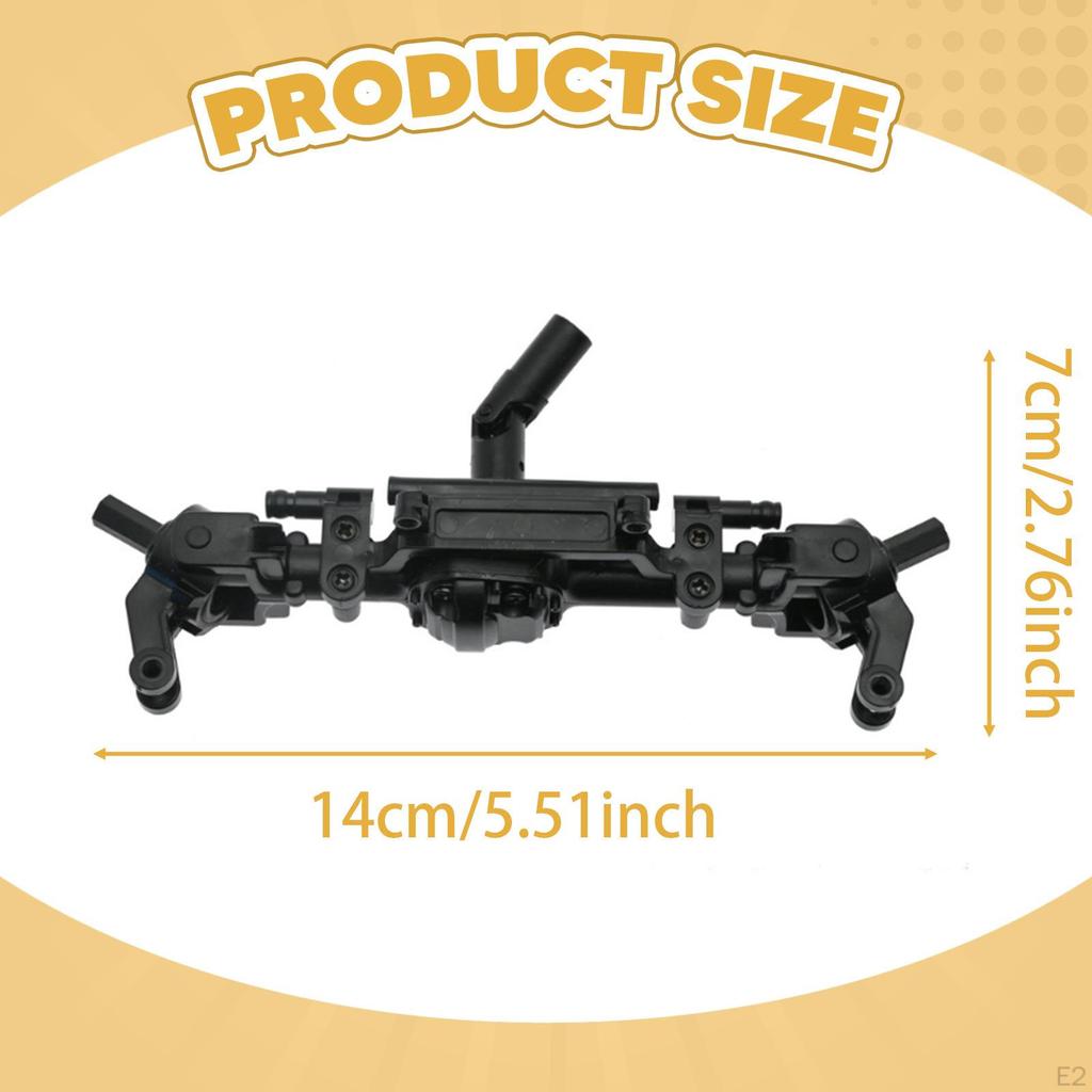 1/12 RC Car Axle 4WD Accessories Easy Installation Climbing Vehicle Part Replace Remotes Control