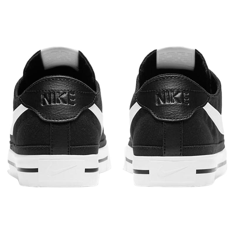 Nike Court Legacy Canvas Black White  Sneakers  CW6539-002