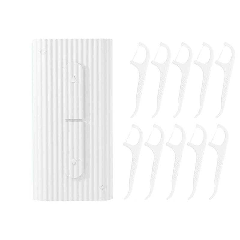 1 Set Kunststoff Automatische Tragbare Zahnseide Lagerung Box Flosser Pick Spender Bequem Praktisch Ideal Für Reisen Camping