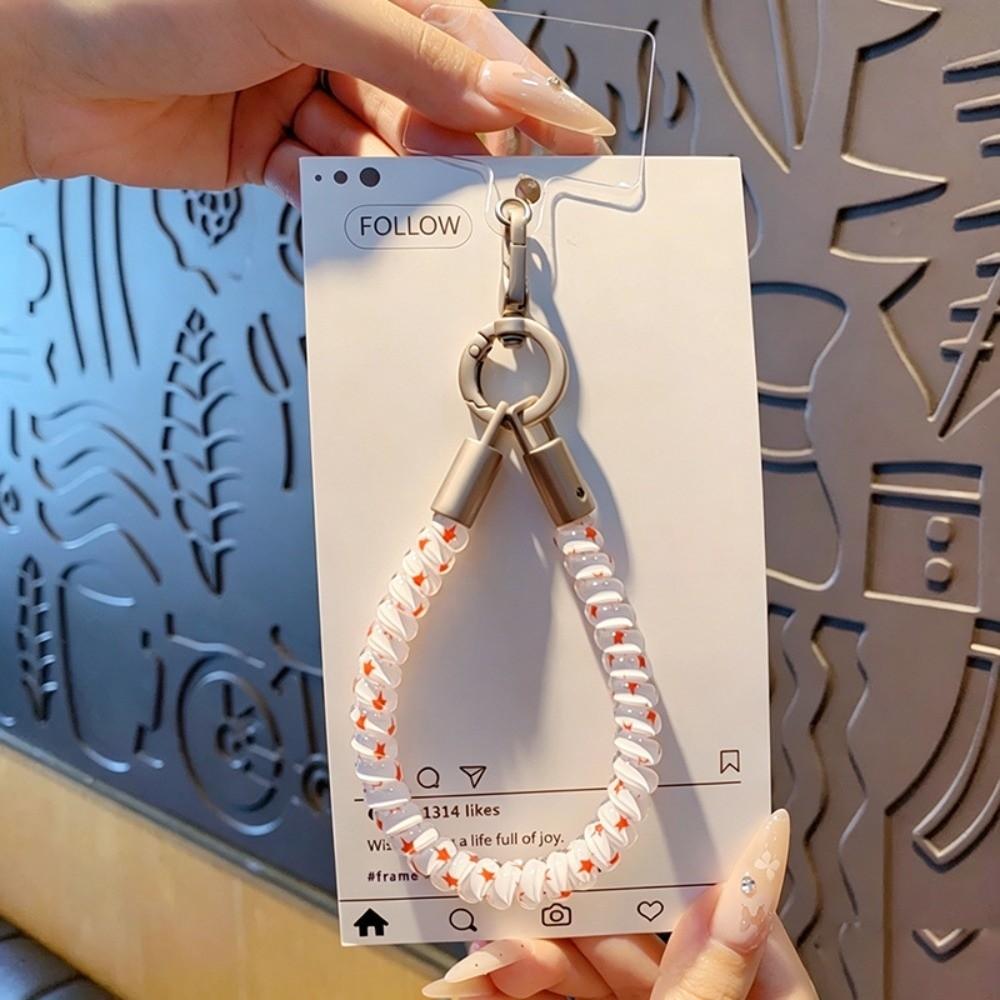 TPU Phone Lanyard Anti-Lost Phone Wrist Chain Portable Phone Case Charm Strap  Phone Accessories