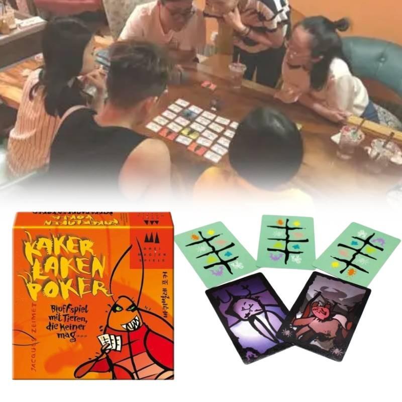 Kaker Laken Poker Card Board Game Family Party Prop Educational Toy Kids Gift