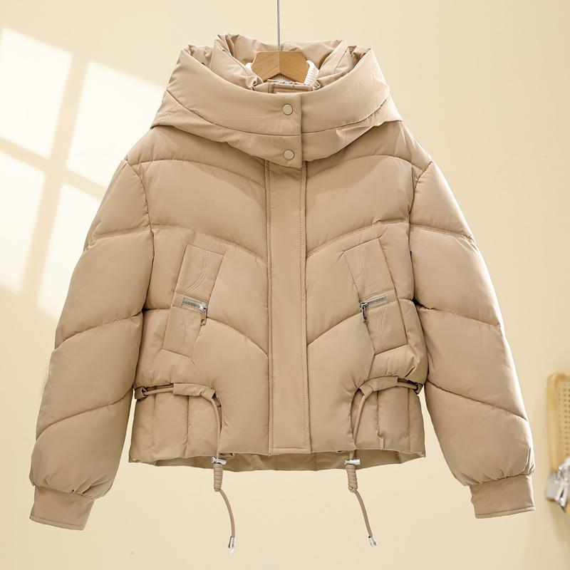 Fashion Women's Winter Jackets Hooded Casual Thick Short Parkas Female Warm Coat